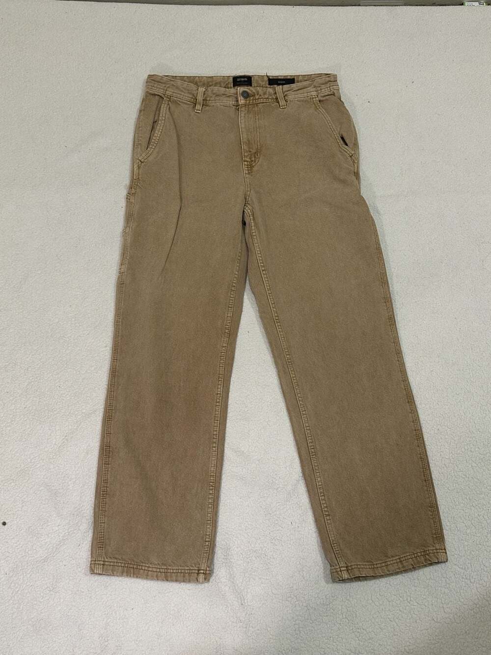 Cotton On Baggy Carpenter Pants Brown Size 32